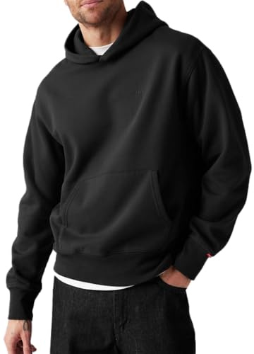 Levi's The Autentic Hoodie Black Agate Garment, Black agate garment, XL