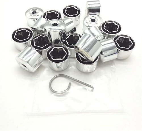 20 Stück Auto Radschraubenkappen Reifenschrauben Abdeckung for VW Polo Tiguan Passat B5 B6 B7 Golf 4 5 6 7 MK6 Jetta MK5 Bora Touran DaJiKan