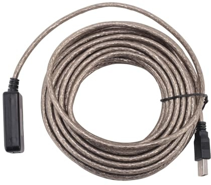 Qusedwey 10M USB 2.0 Extension Active/Repeater 480 Active USB Extension Cable
