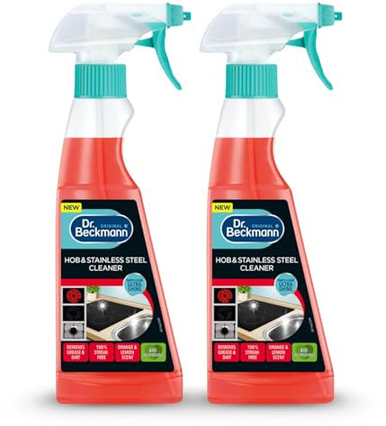 2x Hob & Stainless Steel Cleaner – Streak-Free Ultra-Shine Finish, 250ml