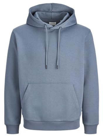 JACK & JONES Jjebradley Sweat Hood Noos, Blå Mirage, L