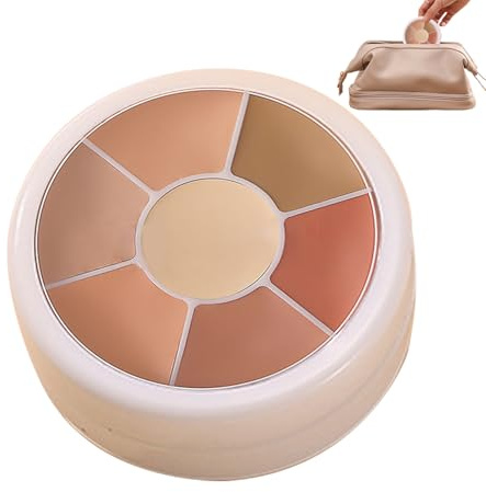 Palette di base in crema, palette di correttore in crema | Set di correttori per tavolozza di base - Tavolozza per tutto il giorno, tavolozza viso in crema, correttore colore