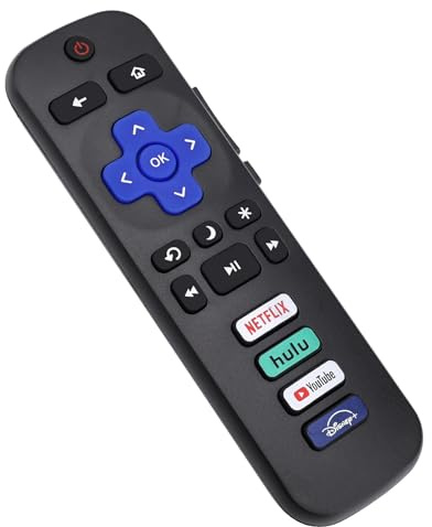 1 pz for la sostituzione del telecomando Roku-TV, controllo universale for televisori TCL, ONN, Roku (non for Stick e Box)