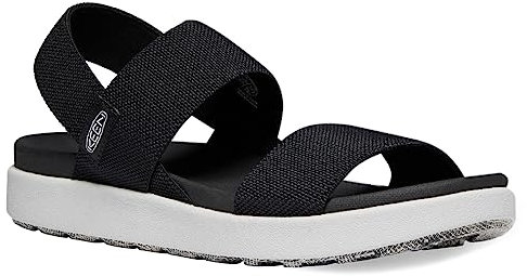 KEEN Damen Elle Backstrap Sandal, Schwarz, 41 EU
