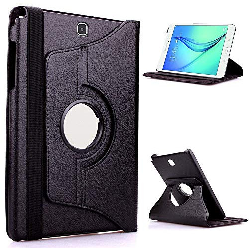 QiuKui Tab Custodie Per Samsung Galaxy Tab S2 8.0 pollici, Tablet Case 360 ​​Staffa girevole Piega Stand Pieno Copertura in pelle Flip per Samsung Galaxy Tab S2 8.0 pollici T710 T713 T715 T719 SM-T710