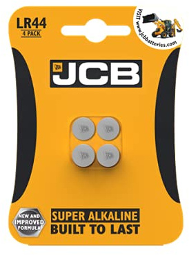 JCB LR44 / A76 Alkaline, pack of 4
