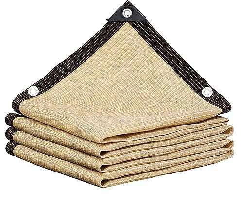 PanHuiWen Voile D'Ombrage Rectangulaire 2x4 Toile Ombrage ImperméAble sur Mesure Filet Dombrage Exterieur BâChe Protection Piscine Hors Sol Hiver,4x4m
