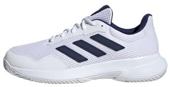 adidas Unisex Court Spec 2 Tennis Shoes, Cloud White/Dark Blue/Cloud White, 43 1/3 EU