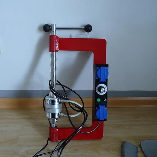 Automatische Reifenreparatur-Vulkanisationsmaschine, Drehbare Punktvulkanisationsmaschine, Reifenflicken-Reparatur-Werkzeugsatz, Vulkanisiermaschine, Reifenreparaturset Mit 6 Formen, Auto-Vulkanisator