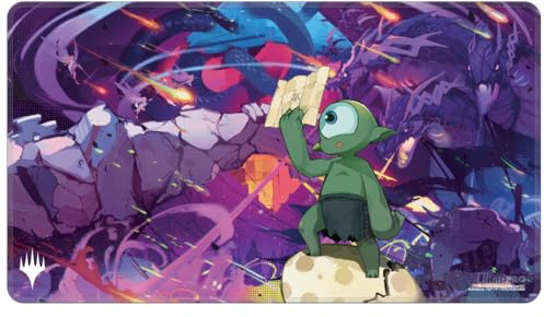Ultra PRO - MTG Ravnica Remastered Holofoil Playmat for Magic: The Gathering, protege las cartas durante el juego o reorganiza mazos Commander, uso perfecto como alfombrilla de mouse, alfombrilla de