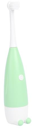 Gatuida Schallzahnbürste Mit Batterie Wasserdichte Zahnbürste Für Junge Mädchen Oder Junge Mädchen Mit Lustigem Led-licht Grün Für Kinderzahnbürste