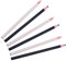 QEDBOJE 6 Piezas Cut Libres Lápices De Costura a Medida De 2 Colores,Tiza Tela Marcador De Prendas De Vestir a Medida, Costura de Sastrería,Soluble en Agua Lápiz de Marcado de Costura,Coser Lápiz