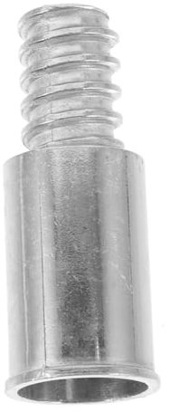 HONMEET Threaded Tip Replacement for Broom Handle Connector for Household Cleaning Tools Fits Extension Pole and Push Broom Handle