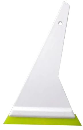 Spatola per la pulizia dei vetri, strumento per la colorazione 'auto con manico ergonomico, applicatore per installazione di pellicole per finestre, piccolo strumento per pulire i vetri di auto e