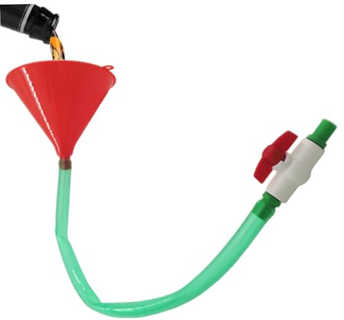 Ssguopte Beer Bong Funnel, Leak-Proof Drinking Funnel with Sealing Valve & 24 Inch Hose for Beer Drinking Games, College Parties, Spring Break, Music Festival, Bar