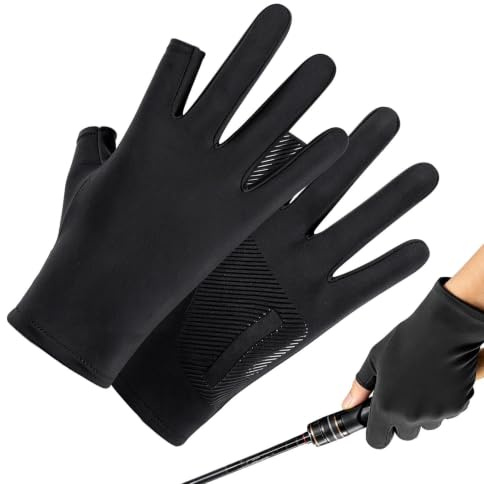 Generico Guanti Antivioluce per Donna | Guanti Estivi in Ghiaccio Seta Traspiranti Touchscreen | da Sole Donna | per Ciclismo Moto Mountain Bike Strada Fitness Arrampicata Allenamento