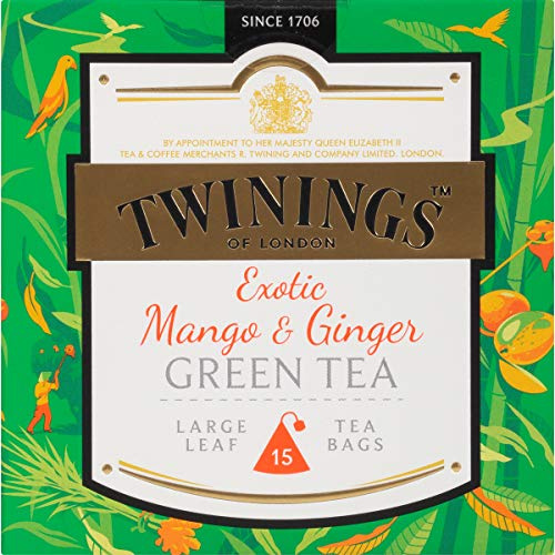 Twinings Tea Gift Box Collection 30g - Exotic Mango and Ginger Green Tea
