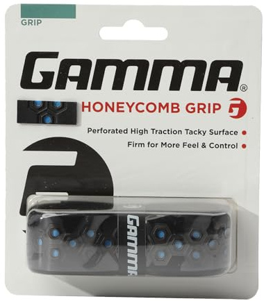 Gamma Tennis Honeycomb Replacement Grip, Moisture Wicking, Tacky, Extra Durable