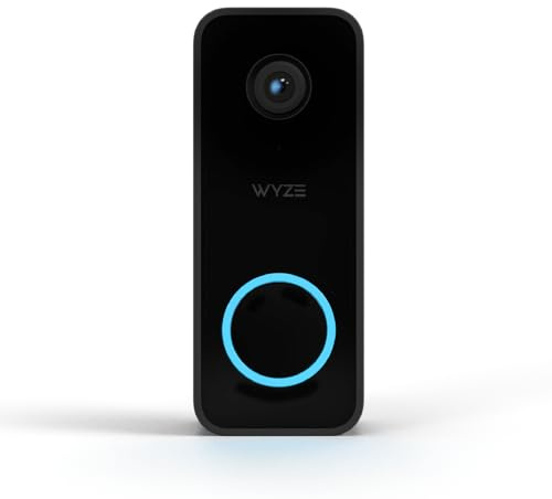 WYZE Video DOORBELL V2 Security Camera - Black