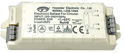 Balasto electrónico HOPESTAR LEB-136A, 32 W, 240 V