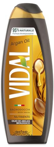 Vidal duschgels, perfekt för vuxna, unisex