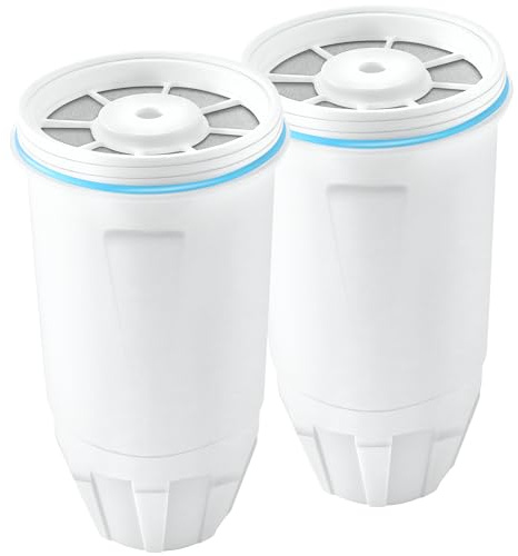 TOMOON Water Filters Fit for Zero Water Pitchers and Dispenser,2 Packs