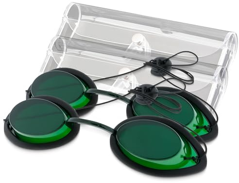 MCWlaser laserskyddsglasögon, skyddsglasögon, IPL-laserskyddsglasögon, för Beauty Clinic, skönhetsinstrument, ögonskyddsglasögon, solglasögon, ögonlapp för UV-infrarött LED-ljus
