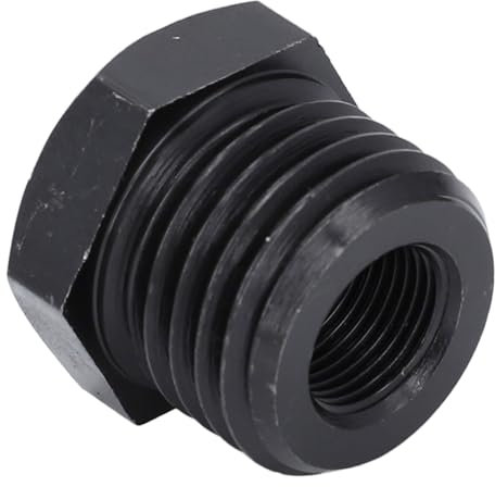 Woodworking Lathe Headstock Spindle Adapter, 45 Steel Chuck Insert Adapter Turning Tool Accessories, 33mm Male Thread 18mm Female Thread 1.5mm Pitch