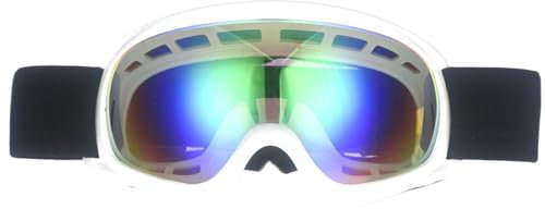Luckxing Skibrille Kinder, Ski Snowboard Brille Brillenträger Snowboardbrille Schneebrille Verspiegelt Anti Fog Skibrillen Snowboardbrille Sphärisch Verspiegelt Schneebrille Für Brillenträger Junior