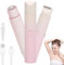 Rasuradora Mujer Zona Intima,Afeitadora Mujer,Afeitadora Eléctrica para Mujer,Recortadora Femenina Electrica Impermeable,Recortadora Mujer zona Intima,para Cara,Nariz,Axilas,Piernas