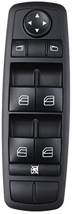Schalterknopf Autofenster Fensterspiegel vorne Links für Hauptschalter, 2518300090 A2518300090 2518200110 für Autozubehör für Mercedes W164 ML GL R-Klasse