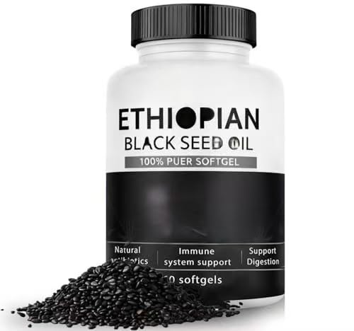 Aceite de semilla negra etíope, [NUEVO] orgánico prensado en frío