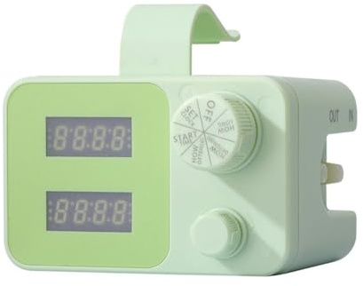 MeevrgR Sistema di irrigazione automatico intelligente per piante in vaso 15/20, timer di irrigazione regolabile con batteria da 2000 mAh, kit antigoccia programmabile per giardini interni