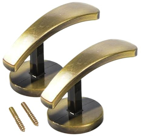 Supporti decorativi per tende da parete, in lega di alluminio con struttura robusta, tende e per tende con facile installazione per finestre, porte, soggiorno, camera da