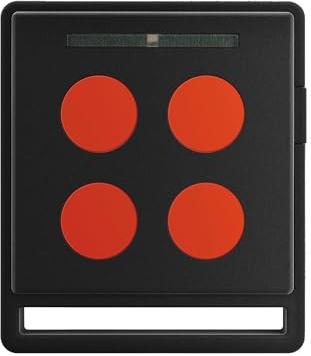 Nice Home Télécommande 5 Touches pour motorisation ECCO5BO Noir