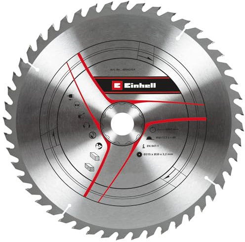 kwb by Einhell Lama HM (Ø 315 x 30 mm, 48 denti, adatta per sega circolare da banco Einhell TC-TS 2031 U)