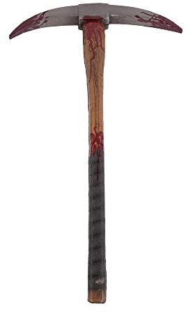Realistic Foam Weapons Halloween Cosplay Fancy Dress Props Accessories (Pick Axe)
