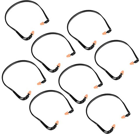 Baluue 8stücke Silikon Ohrstöpsel Mit Bügel Ohr Knospen Geräuschunterdrückung Ohrstöpsel Für Lärm Reducing Lernende Büroangestellte