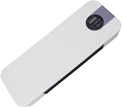 Shanrya Riscaldatore d'Aria Condizionata, Parete Ad Alta Potenza EU 220V Basso Rumore Ampia Copertura Multifunzionale Piccolo Condizionatore d'Aria per Camera da Letto