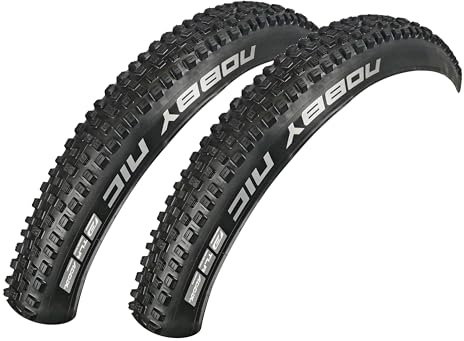2X Schwalbe Nobby NIC 57-584 Drahtreifen 27.5x2.25 Fahrradreifen Mantel Tire