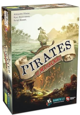 Capstone Games Strategy Board Game Pirates of Maracaibo for Ages 14+