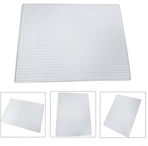 1 malla de barbacoa, rejilla de malla de barbacoa de acero inoxidable, reemplazo de rejillas de parrilla de barbacoa, para parrilla para cocinar carne de res, pollo (50 x 38 cm)