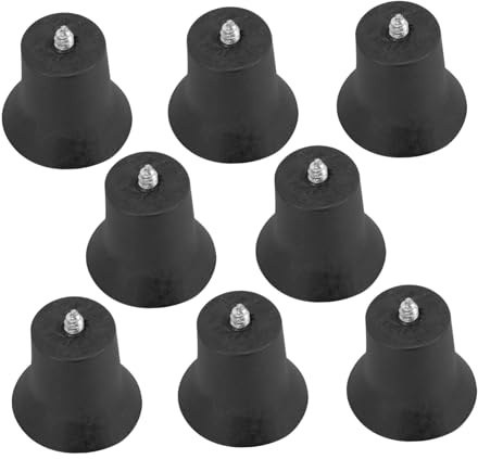 SHINEOFI 8piezas Repuesto Para Pies De Estufa De Gas Rejilla De Cocina Almohadillas De Goma Para Quemador De Gas
