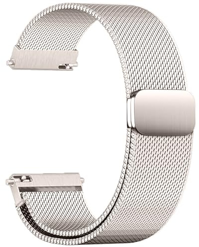 Sundara 18mm klockarmband nylon kompatibelt med Watch GT 5/4 41 mm ersättningsarmband för Garmin Vivoactive 4S/Vivomove 3S armband för Forerunner 255S/265S Garmin Venu 2S/3S dam/herr