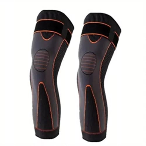 2 Full Leg Tourmaline Acupressure Self heating Knee Sleeve Detox Knee Pad Strap