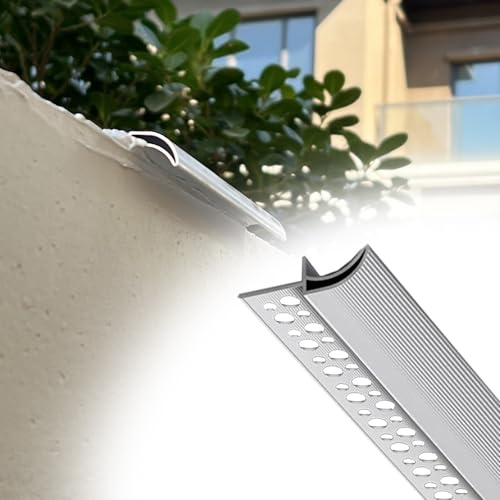 Gocciolatoio A B D'aquila Gouttière extérieure de toit et de mur – 110 cm de longueur 50 mm de largeur, idéale pour les balcons et les intempéries, parfaite pour un drainage efficace