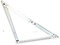 Toolzone 24 Aluminium Folding Square with Case