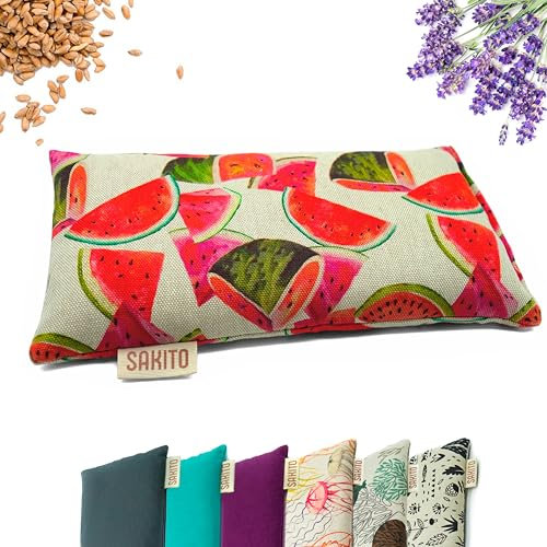 Saco Termico Microondas (25x12 cm) - Cojin Termico Natural para Dolores Menstruales - Uso Caliente o Frio - Gran Retencion de Calor - Muy Duradero con Tela de Primera Calidad - Aroma a Lavanda