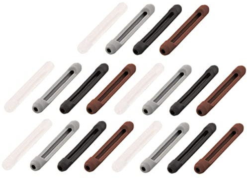 Housoutil 20 Paar Brillen-Bügelspitzen Sportbrillen Trainingszubehör band -Ohrgriffe Ohrgriffe Für Austauschbare griffe -Ohrpolster Stiefel
