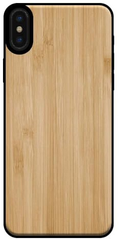 Coque adaptée pour Smartphonica Étui de téléphone pour iPhone X/Xs avec aspect bois - Backcover Bamboo Faux Wood Case - Marron/Artificiel;TPU/Back Cover